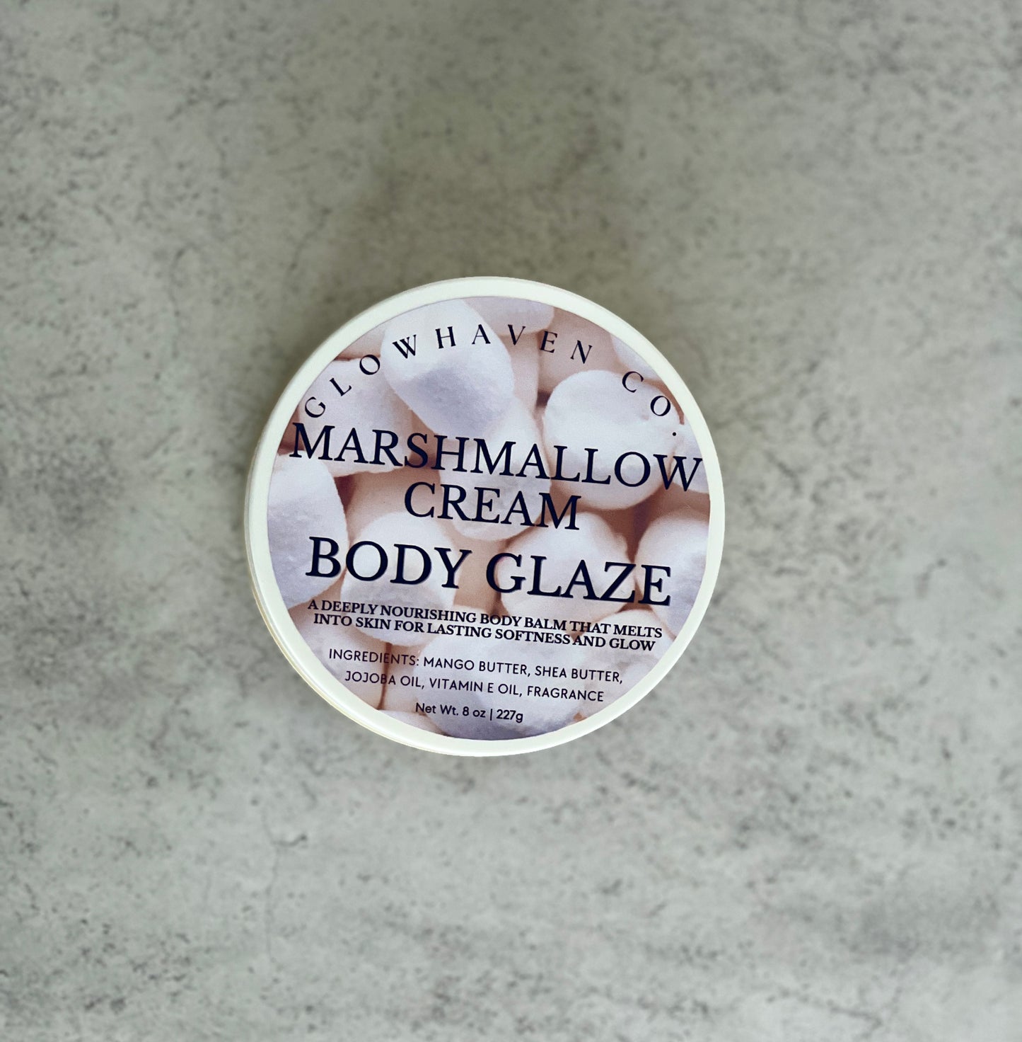 Marshmallow Cream Body Glaze | Moisturizing Body Balm